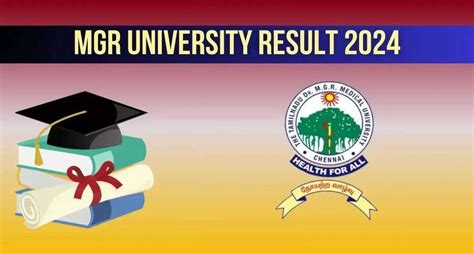 Dr MGR Medical University Results 2024 Declared: Download UG and PG ...