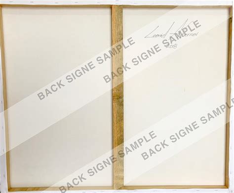 Afremov Blue Wall Art Orange Oil Painting On Canvas By India | Ubuy