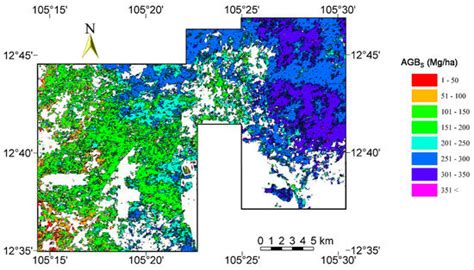 Object-Based Mapping of Aboveground Biomass in Tropical Forests Using ...
