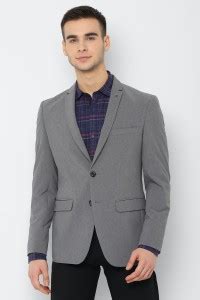 Allen Solly Solid Single Breasted Formal Men Blazer - Buy Allen Solly ...