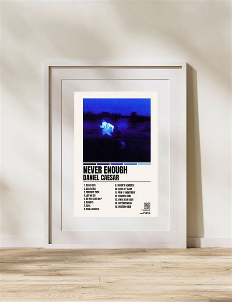 Daniel Caesar Never Enough Album Cover, Daniel Caesar, Digital Album ...