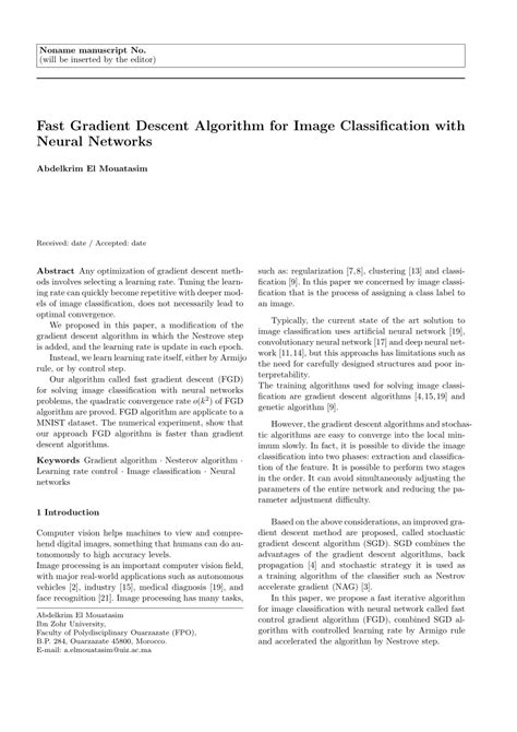 Gradient Descent Image Classification 的图像结果