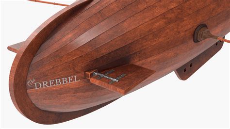 Realistic Model of Drebbel Submarine Rigged for Maya 3D | 3D Molier ...