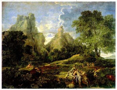 Никола Пуссен. Танкред и Эрминия. 1629—1630 гг. Государственный Эрмитаж ...