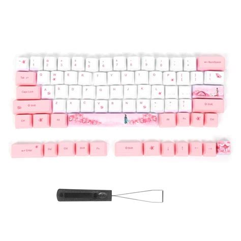 Hopcd Five Sided Completed Anime Style Pbt Mechanical Keyboard ...