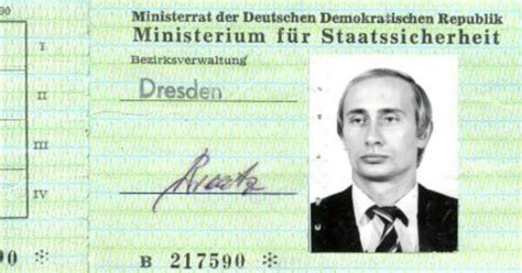 Russian President Putin Was A Secret Policeman In East Germany, At ...