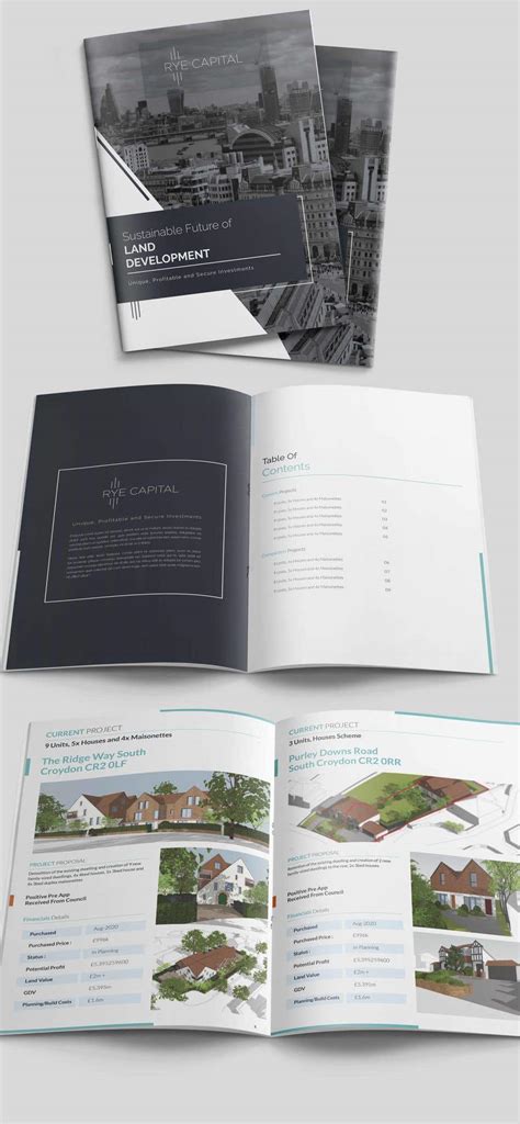 Create a property development prtfolio brochure | Freelancer