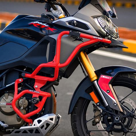 STALLION PRO CRASH GUARD FOR APATCHE RTX 300 (RED) – Moto Torque