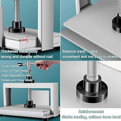 ZQJYMXM Manual Paper Press Machine A4/A3 Book Press, India | Ubuy