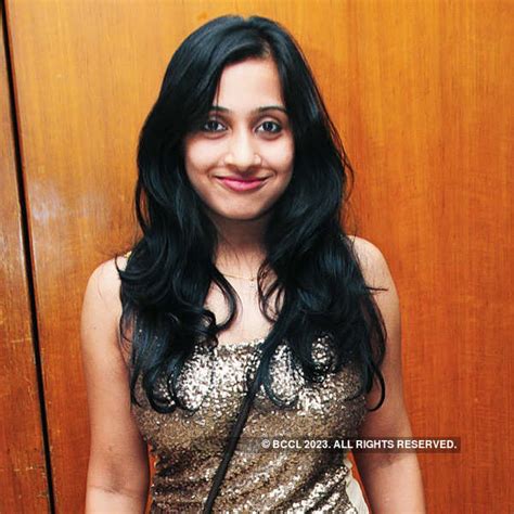 Poojitha Menon during the cover launch of a lifestyle magazine, in Kochi.
