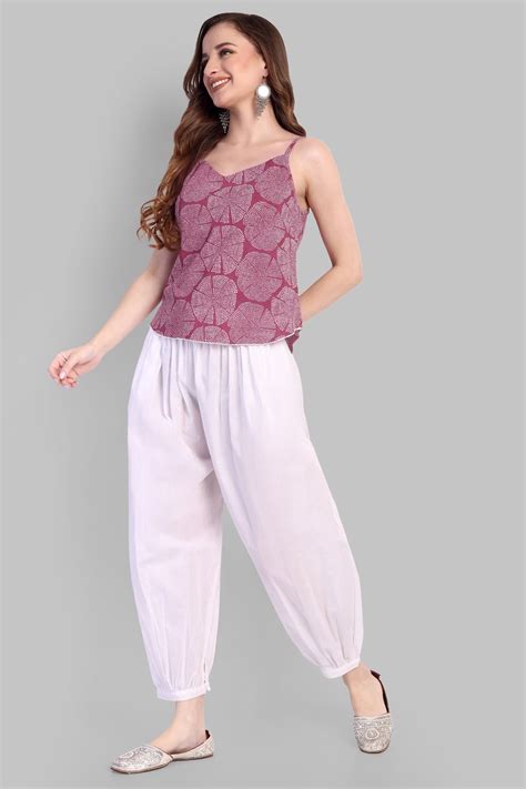 Cotton Noodle Strap Basic Top – Mera Rang