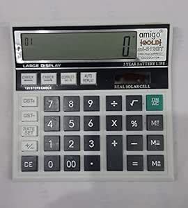 Diamond Amigo Gold GST Enabled 12 Digit Tax Calculation : Amazon.in ...