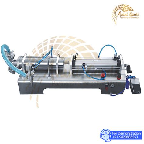 Avant Garde Pneumatic Liquid Filler Machine 50-500ml (Single Head ...