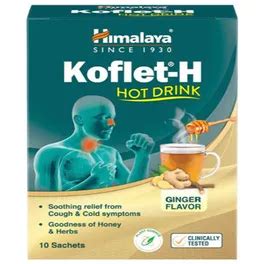 Buy Himalaya Koflet-H Ginger Flavour Hot Drink, 3.50 gm Sachet | 19 ...