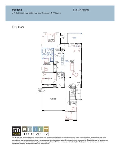 Kb Homes Floor Plans - Minimal Homes