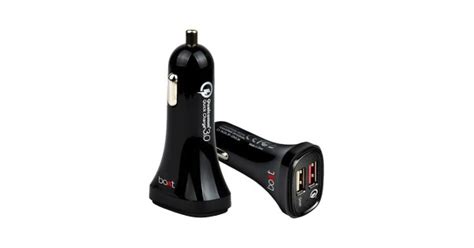 Boat Dual Port Rapid Car Charger (Qualcomm Certified) Smart Charging ...