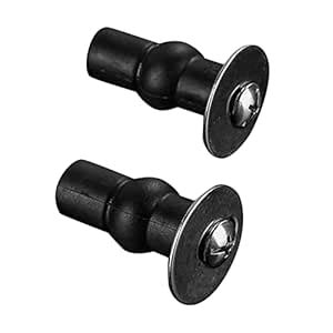 ATORSE® Toilet Seat Hinge Fixings Top Fix Screws Rubber Expansion Screw ...