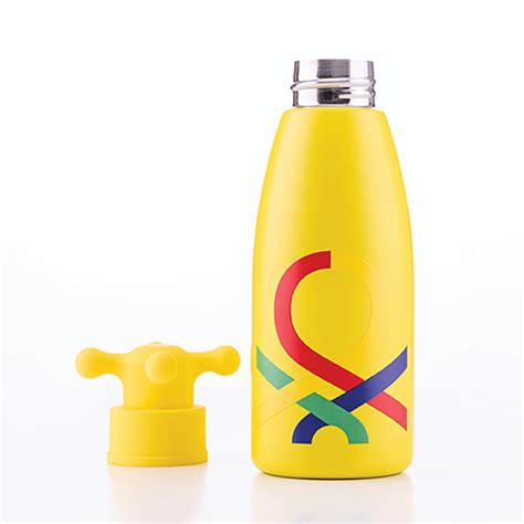 Buy UNITED COLORS OF BENETTON Rainbow Stainless Steel Water Bottle ...