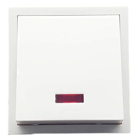 Evoke R2 Polycarbonate Modular 20 Amps 1 Way Electric Switch with ...