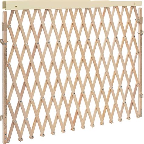 Evenflo Expansion Walk Thru Room Divider Baby Gate Natural Wood ...