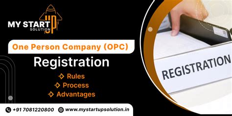 One Person Company (OPC) Registration: Rules, Process & Advantages