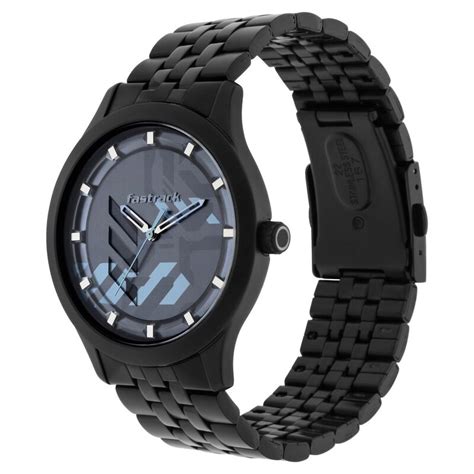 Fastrack Gamify Quartz Analog Grey Dial Metal Strap Watch for Guys
