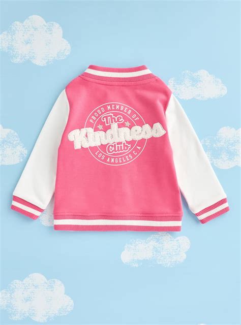 Buy Girls Varsity Jacket with Joggers Set Online at just Rs. 1099.0 ...