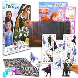 Buy Disney Frozen Mess-Free Activity Set - Bundle with Frozen ...
