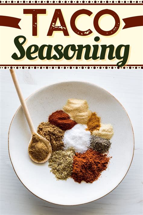 Taco Seasoning (Homemade Recipe) - Insanely Good