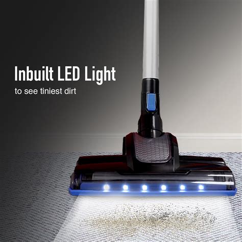 KENT Zoom Plus Vacuum Cleaner | 150W | 14 kPa | Battery Operated, Rech ...