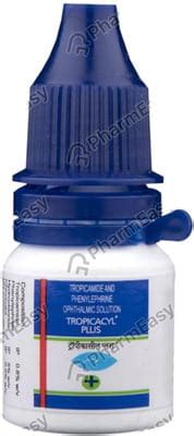 Tropicacyl Plus Eye Drops 3ml: Uses, Side Effects, Price & Dosage ...