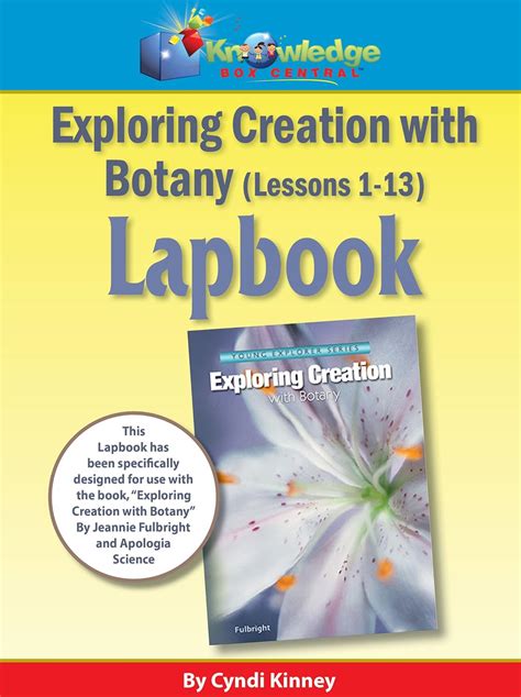 Exporing Creation w/ Botany Package Lessons 1-13 Lapbook - PRINTED ...