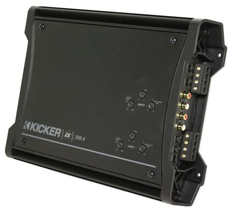 Kicker 11ZX3504 / ZX350.4 / ZX350.4 4-Channel ZX Series Amplifier ...