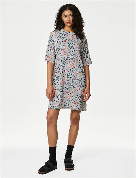 Buy Printed Nightdress at Marks & Spencer