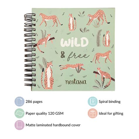 Tropical Undated Wiro Bound Yearly Planner Online - Premium Notebook ...