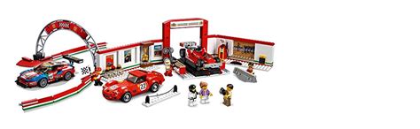 LEGO Speed Champions Ferrari Ultimate Garage Building Blocks Car for ...