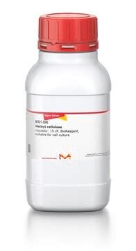 Methyl cellulose viscosity: 15 cP, BioReagent, cell culture mammalian ...
