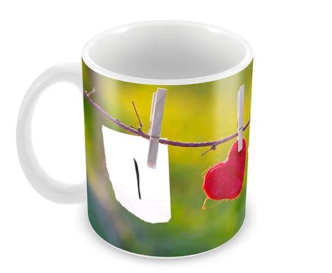Buy Tuelip"I Love You Printed for Tea & Coffee Ceramic Mug (350Ml ...