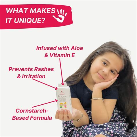 Kids Body Talc Powder (3-13 Years) - Soft, Fresh & Soothing Care ...