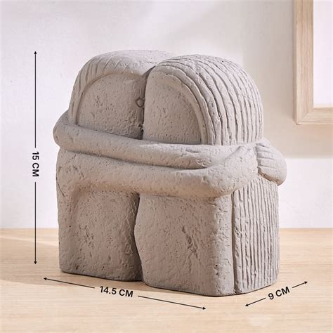 Buy Grain Bruno Cement Abstract Table Accent from Home Centre at just ...