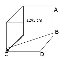Three cubes of a metal whose edge are in the ratio 3:4:5 are melted and ...