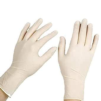 Airvent Human Solution Sterile Powder Surgical Gloves (7.5 Inch, White ...