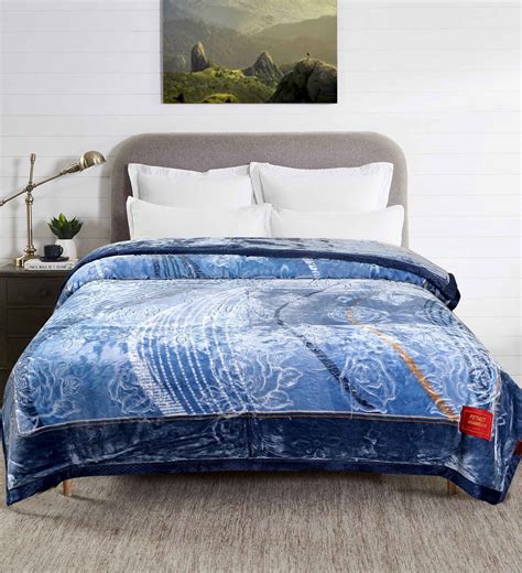 Anabelle Double Bed Blanket (800 GSM) – PETALS