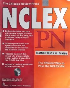The Chicago Review Press NCLEX PN Practice Test and Review: Buy The ...