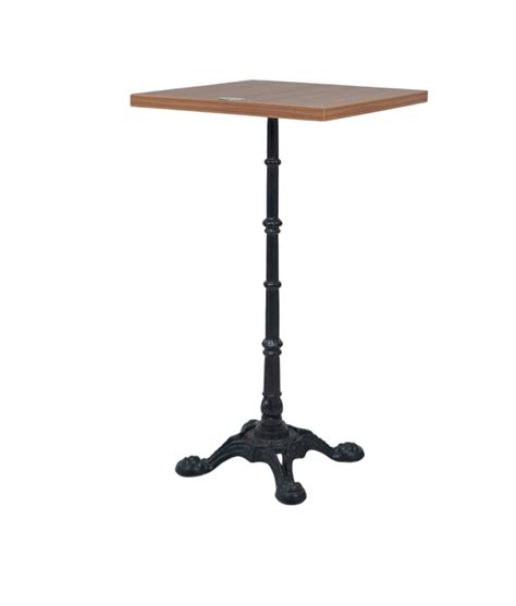 Buy 4 Leg Cast Iron Bar Table Base Wooden Top at Wholesale Price in ...