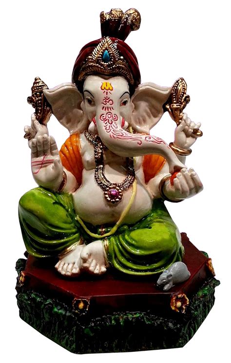 Buy Pheta / Pagdi / Turban Ganesha / Ganpati - Idol / Figurine / Statue ...