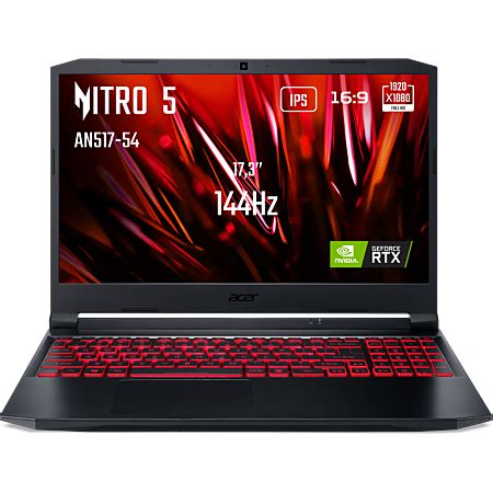 PC Portable Gaming Acer NITRO 5 - Intel Core i7 - 16 Go RAM - 512 Go ...