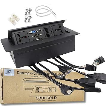 Amazon.in: Buy COOLCOLD 10 Module, Hydraulic 8 Cables Cubby, Conference ...