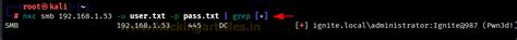 Password Cracking: SMB