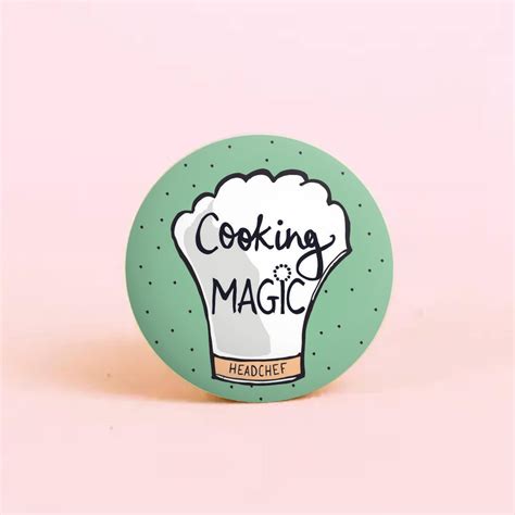 Cooking MAGIC! - Badge+Magnet – Baar Baar Dekho